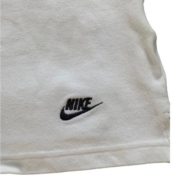 Y2K Youth Girls Nike White Polo Short Sleeve Shirt - Picture 3 of 7